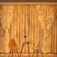Instalatie Craciun, Tip Perdea, IP44, 4 m x 2 m, 480 LED-uri, Alb cald, 8 jocuri de lumini, 31V, IP44, Ghirlanda luminoasa, Interconectabila, Prelungitor 3 m inclus, Fir transparent, Interior/ Exterior, Vivimall - vivimall.ro
