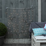 Instalatie Craciun, Tip Perdea, IP44, 9 m x 3 m, 720 LED-uri, Alb rece, cu 8 jocuri de lumini, 31 V, 9W, Interconectabila, Prelungitor 3 m inclus, Fir transparent, Interior/ Exterior, Vivimall - vivimall.ro