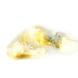 Instalatie Craciun Yoto, Tip Plasa, 3 m x 3 m, 320 LED-uri, Prelungitor 1.5 m, 8 Jocuri de Lumini, Interconectabila, Fir transparent, Interior/Exterior, Alb Cald - vivimall.ro