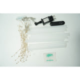 Instalatie de Craciun,112 LED-urijoc de lumini,multicolor RGB,explozie stelara,cu transformator,fir cupru,interior/exterior,Vivimall - vivimall.ro