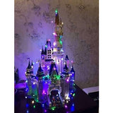 Instalatie de Craciun cu Baterii Tip Liniar, 2 jocuri de lumini, Fir Cupru 10 m 100 LED -uri, Multicolor - vivimall.ro