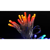 Karácsonyi elemes lineáris típus, 2 fényeffektus, 3 m vezeték, 30 LED, többszínű