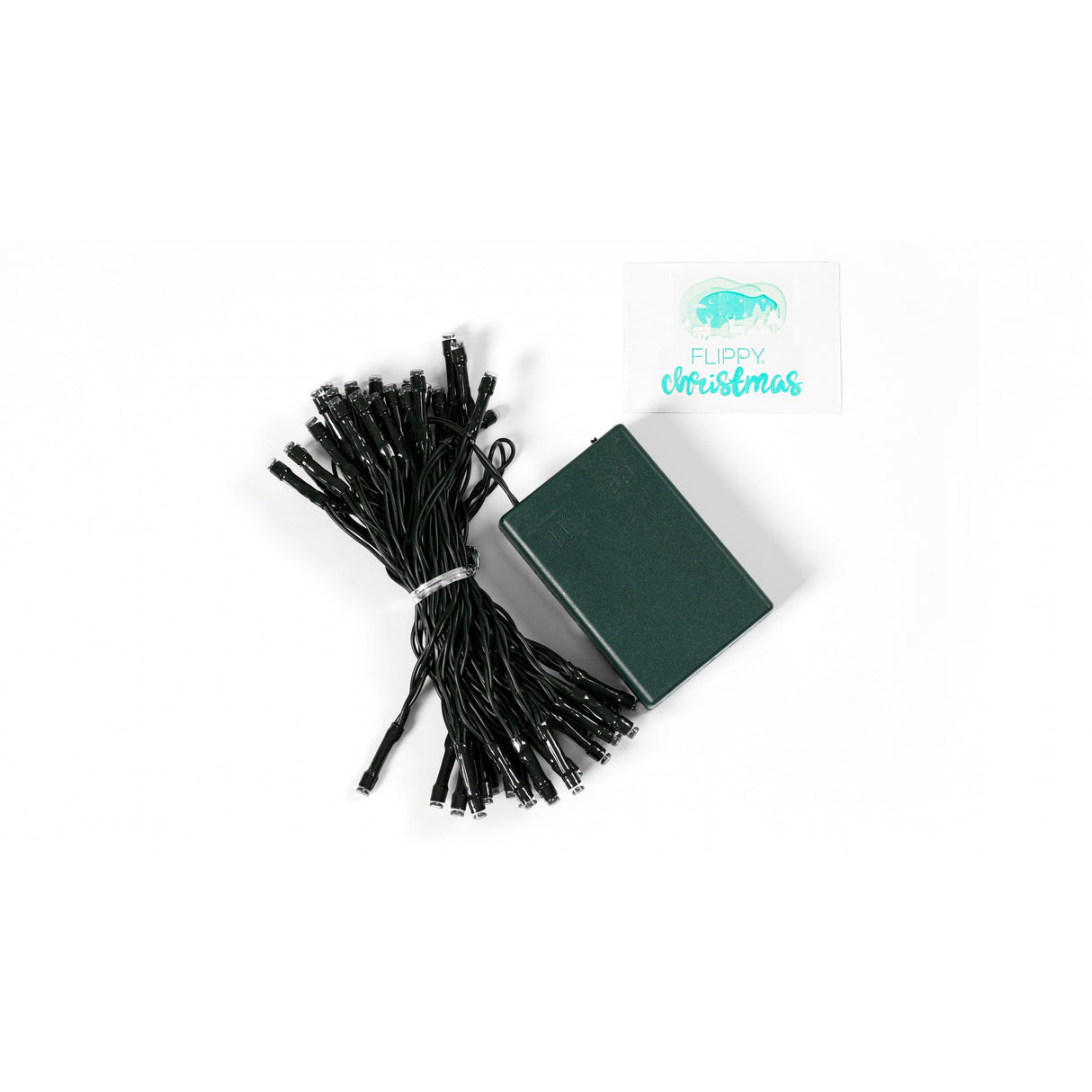 Instalatie De Craciun Cu Baterii Tip Liniar, 2 Jocuri De Lumini, Fir 5 M 50 Led -Uri, Alb Cald