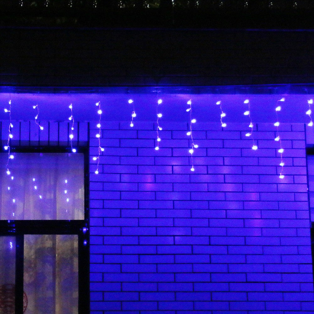 Karácsonyi rojtkirakó, 12 m, 300 LED, összekapcsolható 