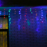 Karácsonyi rojtkirakó, 12 m, 300 LED, összekapcsolható 