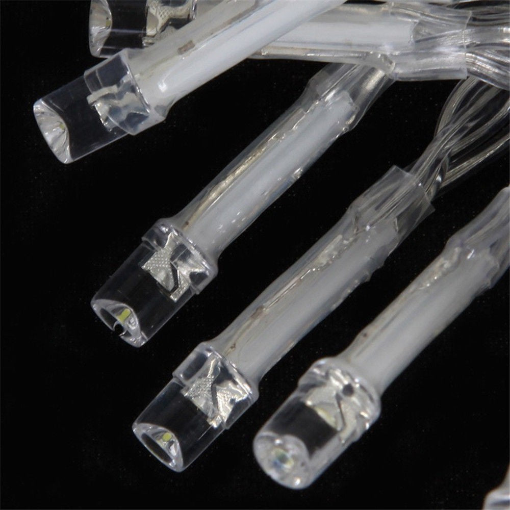 Karácsonyi installáció,, Peremes kialakítás, 3 m, 96 LED, Összekapcsolható 