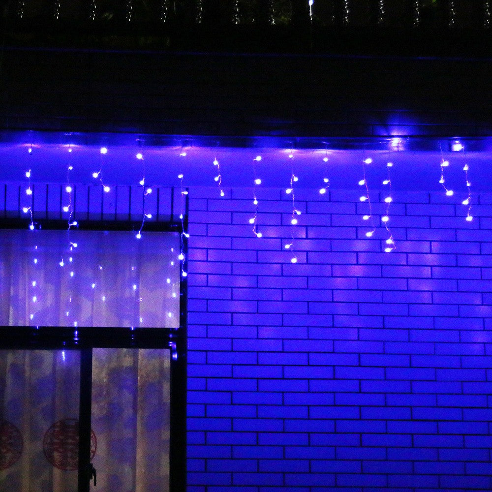 Karácsonyi installáció,, Peremes kialakítás, 5 M, 143 LED, Összekapcsolható 