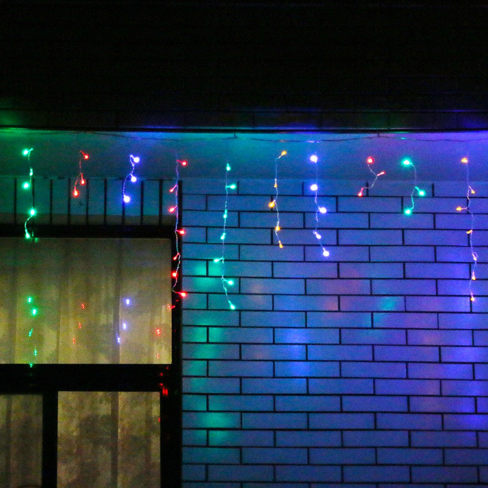 Karácsonyi installáció,, Peremes kialakítás, 5 M, 143 LED, Összekapcsolható 