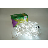 Sectiune Instalatie de Craciun, Vivimall®, Tip Turturi, 5 m, 143 LED-uri, cu Flash, Fir Alb, Lumina Alb Rece, IP44, Interconectabila - vivimall.ro