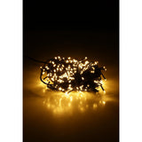 Karácsonyi installáció, Lineáris típus, 9 M, 100 LED, Összekapcsolható, Meleg fehér, Vezetékes 