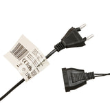 Instalatie de Craciun, Flippy®, Tip Liniara, Fir Negru, 9 m, 100 LED -uri, Interconectabila, Albastru - vivimall.ro