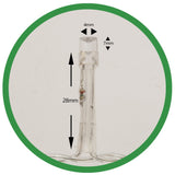 Instalatie de Craciun Flippy® Tip Perdea, 3 x 2 m, 240 LED-uri, Interconectabila, Albastru - vivimall.ro