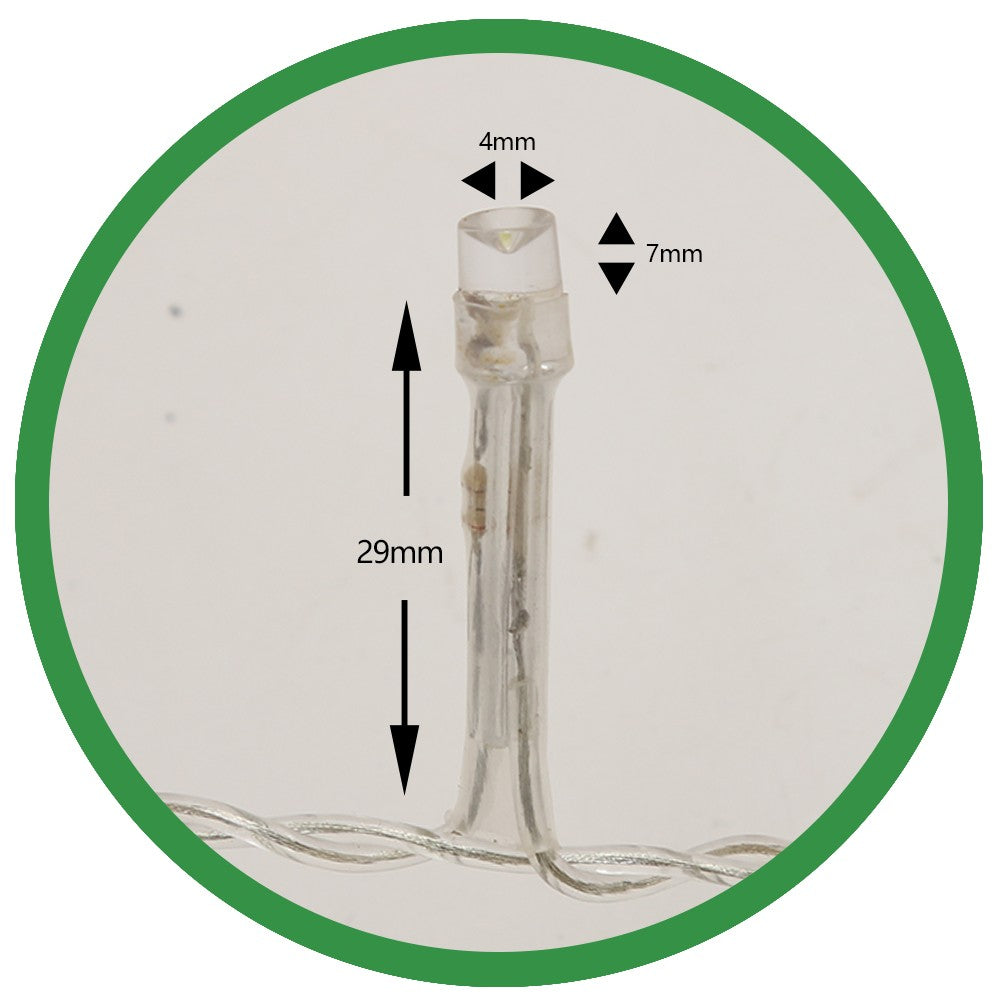 Instalatie de Craciun Flippy® Tip Perdea, 3 x 3 m, 320 LED-uri, Interconectabila, Alb Rece - vivimall.ro