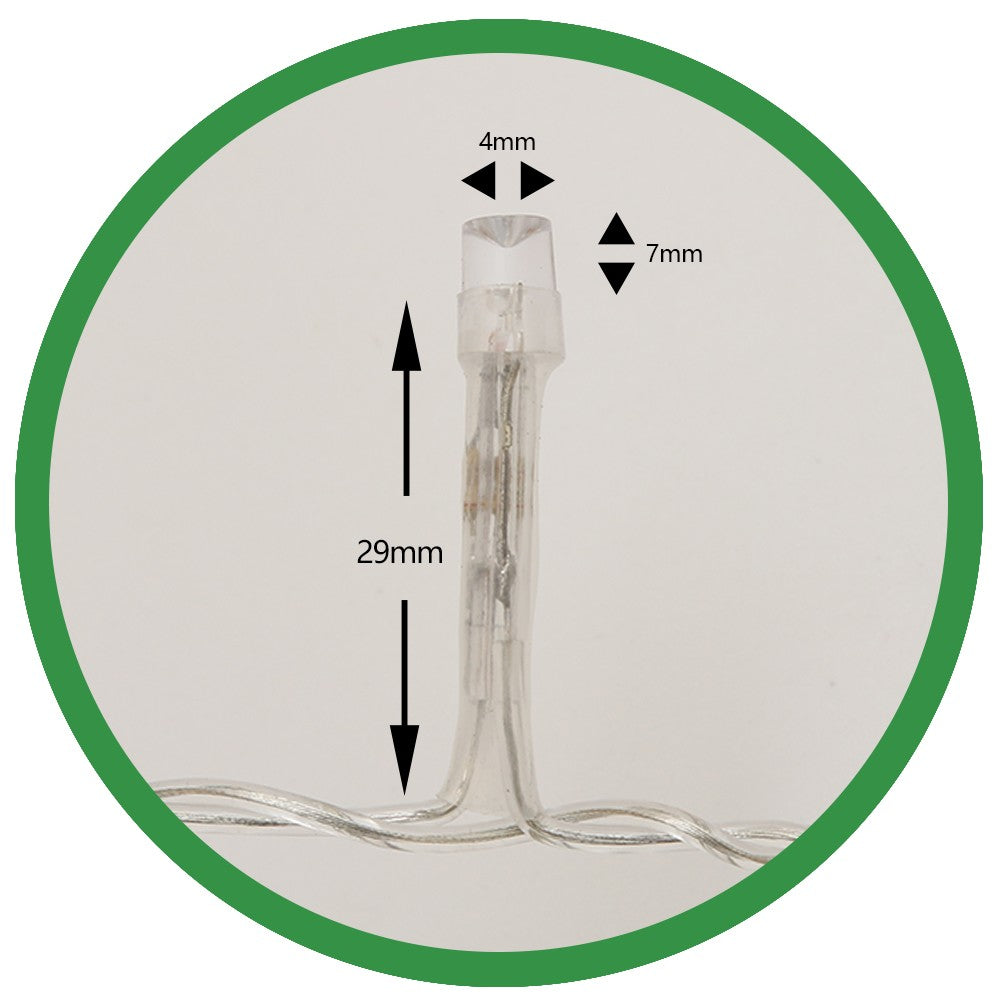 Instalatie de Craciun, Flippy®, Tip Perdea, 3 x 3 m, 320 LED-uri, Interconectabila, Albastru - vivimall.ro