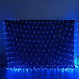 Karácsonyi installáció, hálós kialakítás, 120 LED, összekapcsolható 