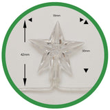 Instalatie de Craciun, Flippy®, Tip Plasa cu Stelute, 6 x 0.5 m, 160 LED-uri, Interconectabila, Alb Cald - vivimall.ro