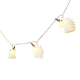 Instalație LED Flippy model Unicorn, detaliu design decorativ alb cald, unghi apropiat