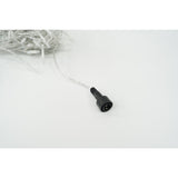 Instalatie de Craciun Vivimall® Tip Turturi, 8 jocuri de lumini Sectiune 3 m, 96 LED-uri, Interconectabila, Fir Transparent, Alb Rece - vivimall.ro