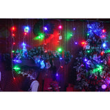 Instalație de Crăciun tip turturi Flippy® 5m, 143 LED-uri RB-RG, vedere frontală produs