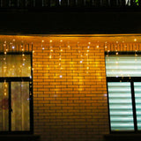 Karácsonyi installáció, prémium, peremtípus vakuval, 4 m, 132 LED, összekapcsolható 
