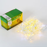 Instalatie de Craciun, Premium Flippy®, Tip Franjuri cu Flash, 6 m, 180 LED-uri, Alb Cald, Interconectabila - vivimall.ro