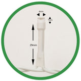 Instalatie de Craciun, Premium Flippy®, Tip Franjuri cu Flash, 6 m, 180 LED-uri, Alb Cald, Interconectabila - vivimall.ro