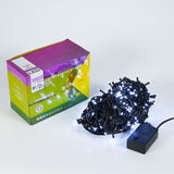 Karácsonyi installáció, prémium, lineáris típus, 21 m, 300 LED, összekapcsolható, menő