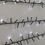 Karácsonyi installáció, prémium, lineáris / füzér típusú, 50 m, 500 nagy LED, menő