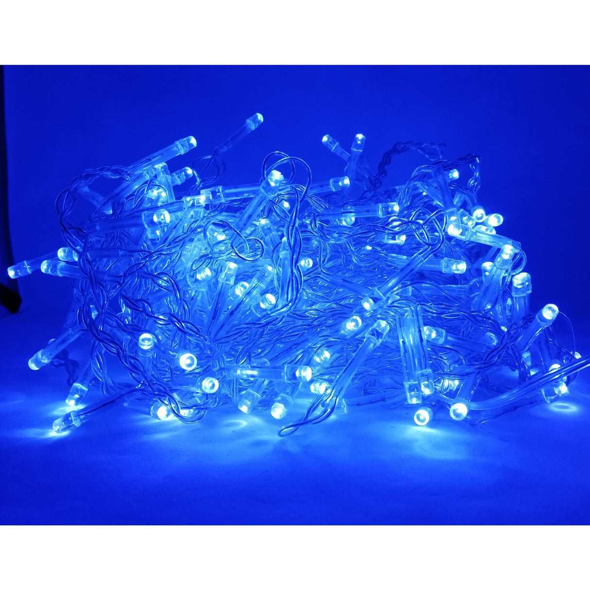 Karácsonyi installáció, rojtos, 7 méteres, 200 LED-es lámpa