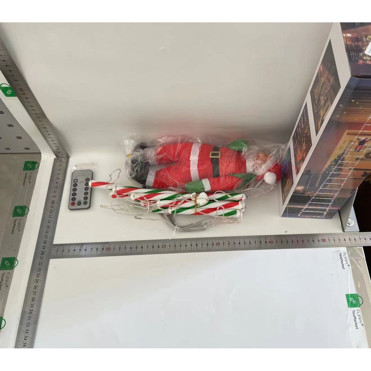 Instalatie Led De Craciun, Cu Accesorii, Lumina Calda, Lungime 1.5M, 8 Trepte, 120 De Luminite, 8 Moduri - vivimall.ro