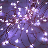 Instalatie Liniara de Craciun, 15 m, 150 Led-uri, Alb Rece, 8 jocuri de lumini, Transformator, Interconectabila, Prelungitor 5 m inclus, Fir Cupru, Vivimall - vivimall.ro