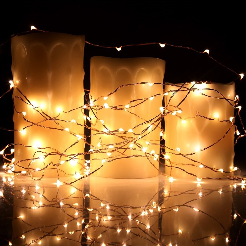Karácsonyi Lineáris Telepítés, 50 M, 500 LED, 8 Fényeffektus, Transzformátor, Összeköthető, 5 M Hosszabbító Kábel Tartalmazza, Rézdrót 