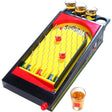 Joc de societate Pinball cu pahare pentru shoturi Vivimall, 40 x 17,7 cm, galben - vivimall.ro