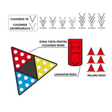 Joc Interactiv pentru Copii, Vivimall, 3 Hats Off, Tabla de Joc, Figurine Palarii, +3 Ani, Multicolor - vivimall.ro