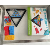 Joc Interactiv pentru Copii, Vivimall, 3 Hats Off, Tabla de Joc, Figurine Palarii, +3 Ani, Multicolor - vivimall.ro