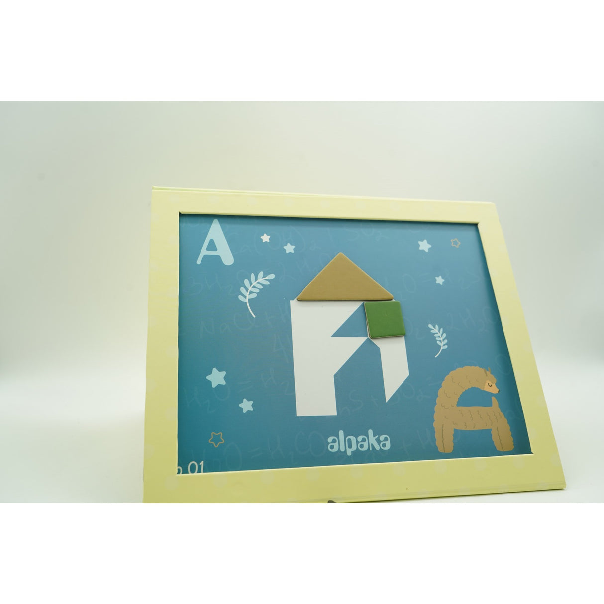 Set educativ tangram magnetic copii | ColorTangram - vivimall.ro