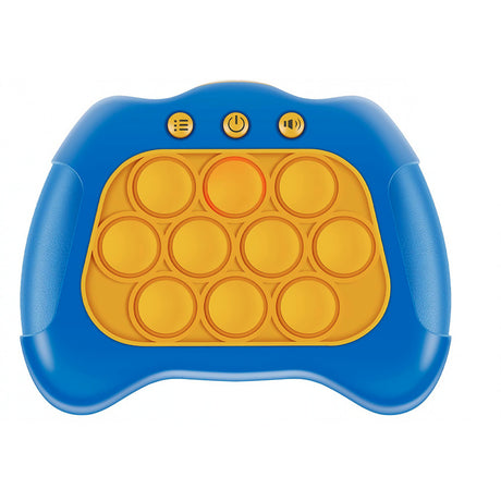 Pop It játék, konzol, interaktív játék, stresszoldó, elemekkel, hasizmokkal és szilikonnal