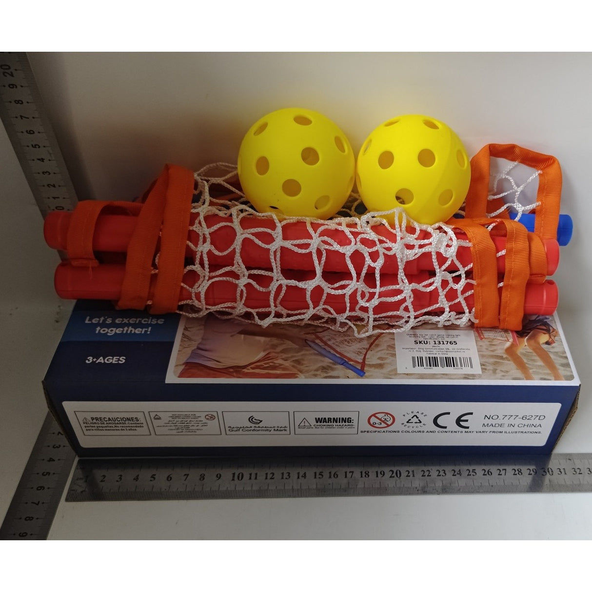 Joc Spikeball, Vivimall, Joc in 2, pentru Plaja, Parcuri, Interior, 2 Plase, 2 Mingi, Multicolor - vivimall.ro