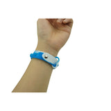 Jucarie antistres din silicon, Bratara caracatita reversibila, Multicolor/Albastru - vivimall.ro