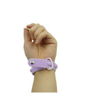 Jucarie antistres din silicon, Bratara caracatita reversibila, Multicolor/Mov - vivimall.ro