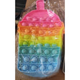 Jucarie antistres din silicon, Vivimall, Geanta Pop It, Milkshake, Model 2, Multicolor - vivimall.ro