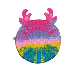 Jucarie antistres din silicon Flippy, Geanta Pop It, Ren - vivimall.ro