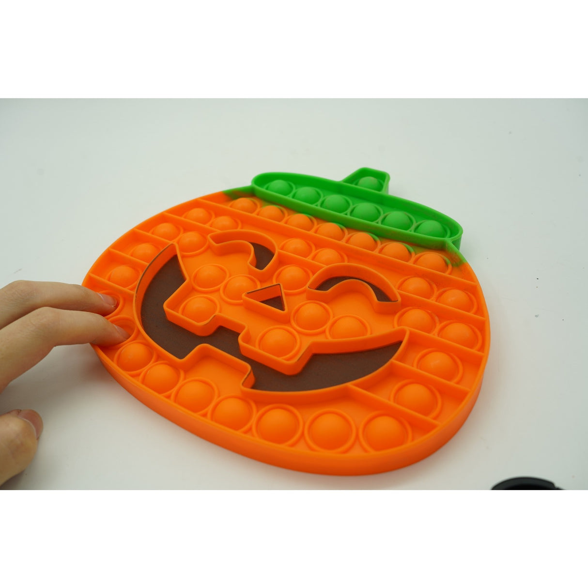 Szilikon Stresszoldó Játék Pattintsd ki és fordítsd meg, 20 cm, Halloween Tök