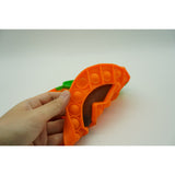 Szilikon Stresszoldó Játék Pattintsd ki és fordítsd meg, 20 cm, Halloween Tök