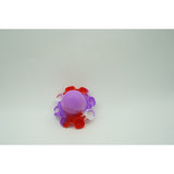 Jucarie antistres din silicon, Vivimall®, Pop It Now and Flip It, Caracatita reversibila, Multicolor, V2 - vivimall.ro