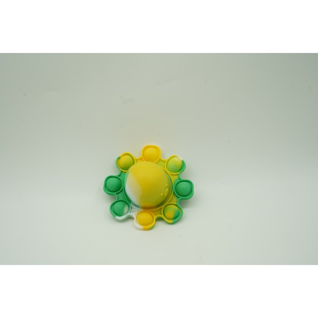 Jucarie antistres din silicon, Vivimall®, Pop It Now and Flip It, Caracatita reversibila, Multicolor, V5 - vivimall.ro