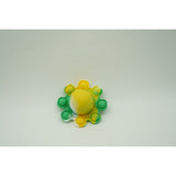 Jucarie antistres din silicon, Vivimall®, Pop It Now and Flip It, Caracatita reversibila, Multicolor, V5 - vivimall.ro