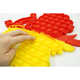 Jucarie antistres din silicon, Vivimall, Pop It Now and Flip It, Cupidon, Multicolor, V2 - vivimall.ro