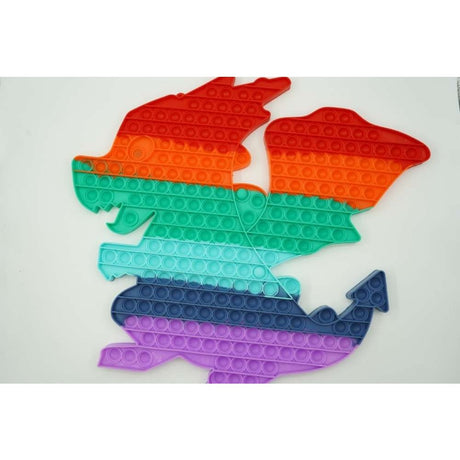 Jucarie Antistres Din Silicon Pop It Now And Flip It,Dragon