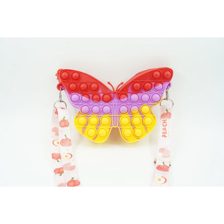 Pop It Now Butterfly válltáska Lila-Sárga | YellowPop